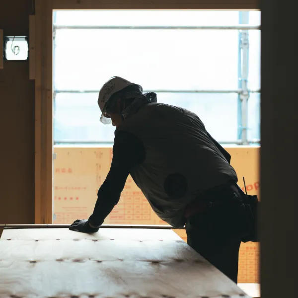 マイスターによる直営施工